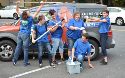 ProCare Cleaning Staff Having Fun